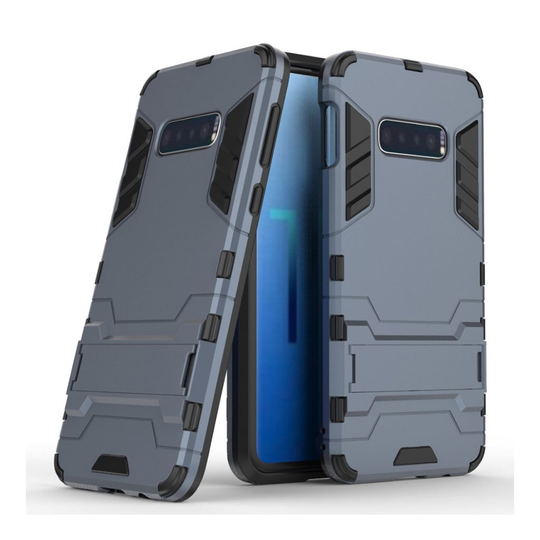 Samsung Galaxy S10e cool guard combo suojakotelo - Tummansininen
