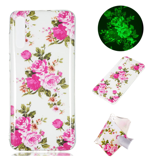 Samsung Galaxy A70 luminous pattern case - Blooming Flower