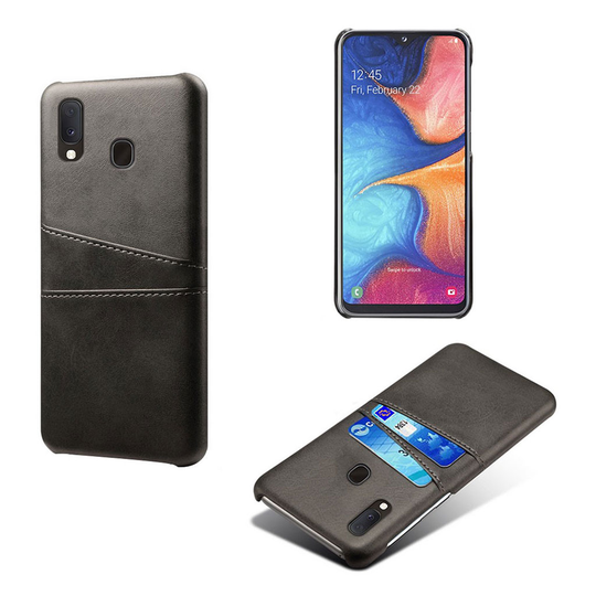 Dual Card Samsung Galaxy A20e kuoret - Musta