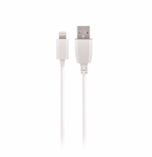 Maxlife iPhone / iPad / iPod Lightning-kaapeli 1A 1m valkoinen