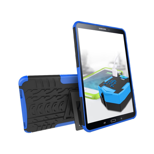 Samsung Galaxy Tab 10.1 (2016) Hybridi Kotelo - Sininen