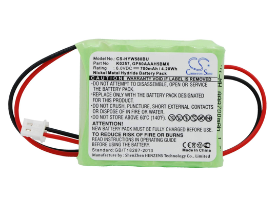 Honeywell 55111-05 5800RP Wireless 5800RP Wireless Repeater akku 700mAh