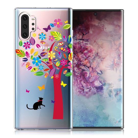 Deco Samsung Galaxy Note 10 Pro kuoret - Värikäs puu