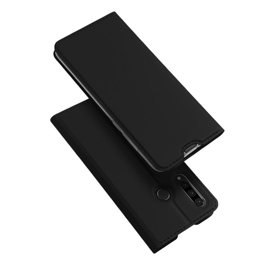 DUX DUCIS Huawei P30 Lite nahkainen suojakotelo - Musta