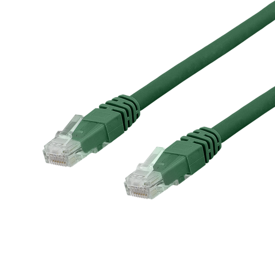 U/UTP Cat6a Laitekaapeli, 5m, 500MHz, Delta-sertifioitu, LSZH, Vihreä