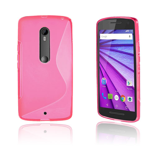 Lagerlöf Motorola Moto X Play Kuori - Kuuma Pinkki