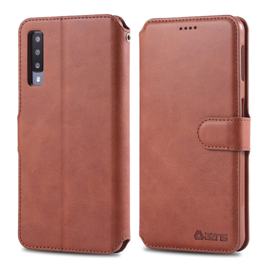 AZNS Samsung Galaxy A50 leather case - Brown