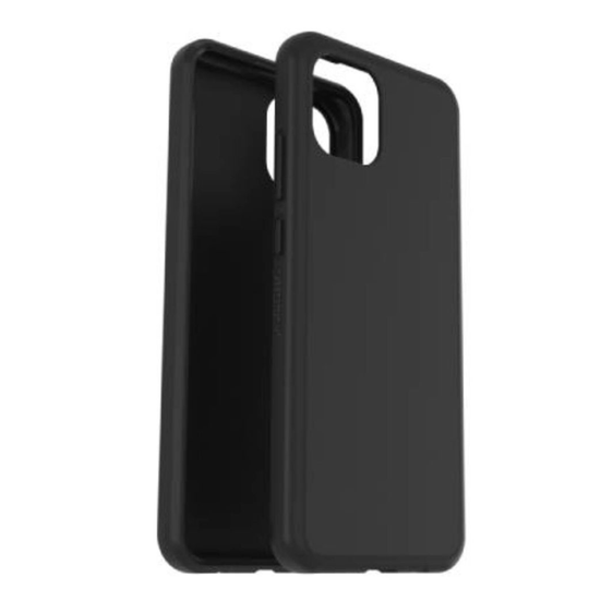 React Samsung Galaxy A03 Black Poly Bag