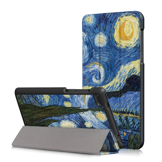 Lenovo Tab 7 Essential uniikki nahkakotelo -