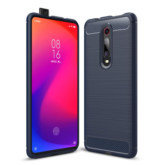 Carbon Flex Xiaomi Redmi K20 Pro kuoret - Tummansininen