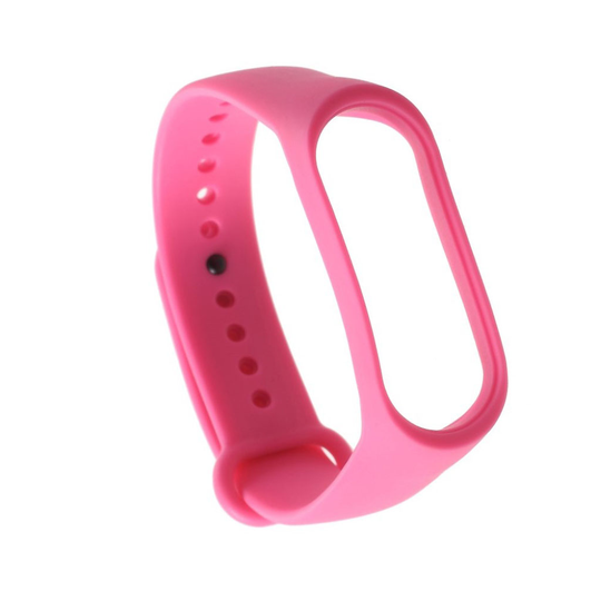 Xiaomi Mi Band 3 Pehmeä TPU Muovi Vaihdettava Kellon Ranneke - Ruusu