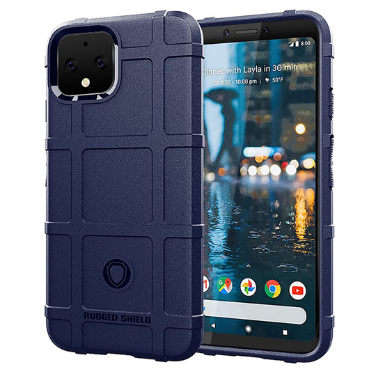 Rugged Shield Google Pixel 4 kuoret - Sininen