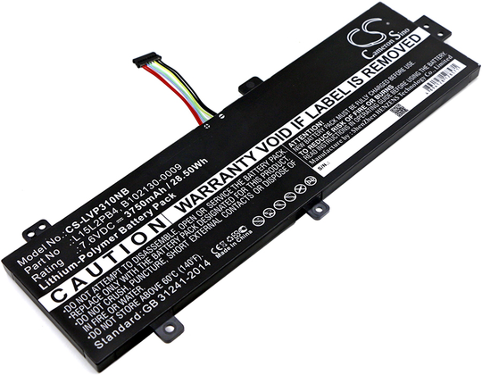 Lenovo ideapad 310 15 Touch akku 3750 mAh - Musta"
