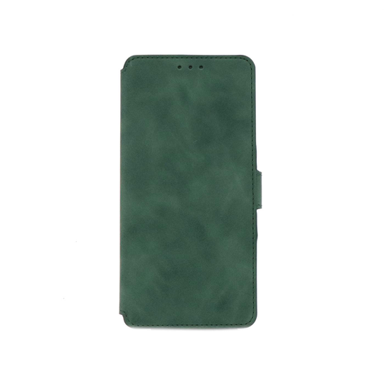 NovaNL Bookcase Volume 1.0 suojakotelo Samsung Galaxy A11 - vihreä