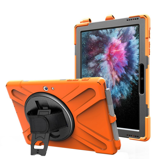 Microsoft Surface Go 10 combo suojakotelo - Oranssi
