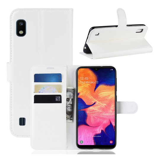 Classic Samsung Galaxy A10 kotelot - Valkoinen