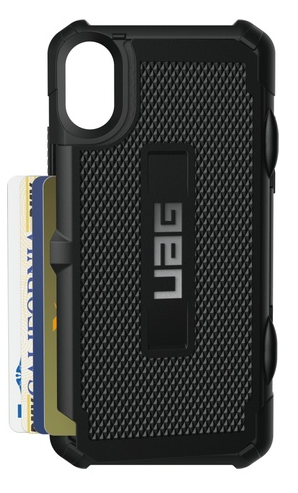 UAG Urban Armor Gear Trooper kestävä suojakotelo iPhone XS Max - Musta
