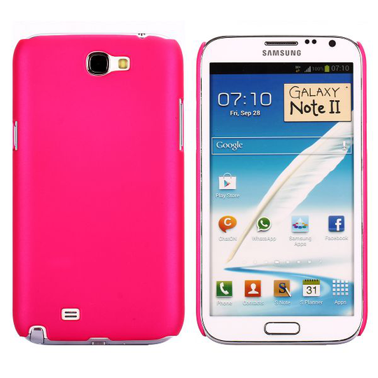 Hard Shell (Kuuma Pinkki) Samsung Galaxy Note 2 Suojakuori