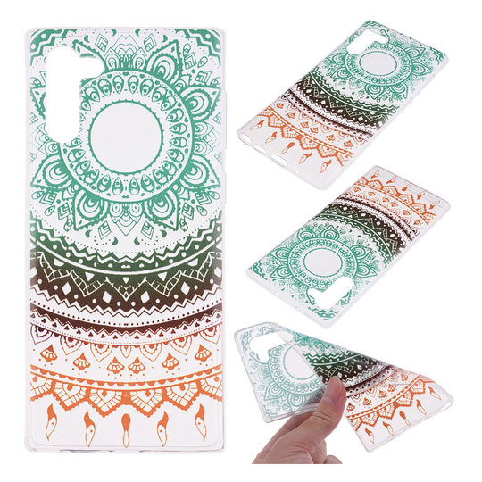 Deco Samsung Galaxy Note 10 kuoret - Värikäs Kukka
