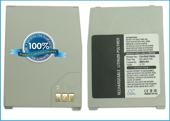 Panasonic X700 X708 EB-X700 EB-X700ACZUS P342i akku 800 mAh