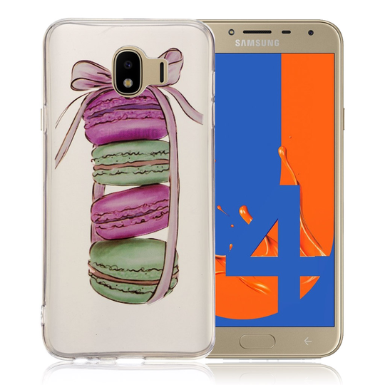 Samsung Galaxy J4 (2018) kuvioinen printti ohut suojakotelo - Keksit