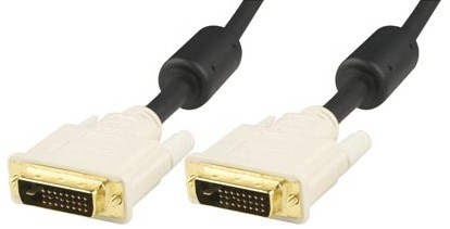 DVI Dual Link -näyttökaapeli, DVI-D Uros - Uros, 2 M