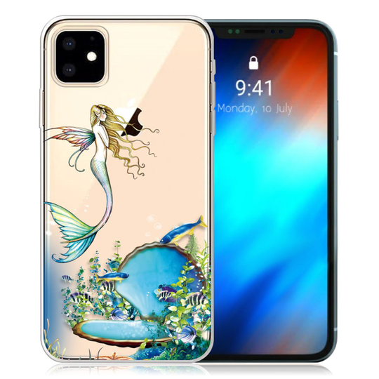 Deco iPhone 11 kuoret - Merenneito