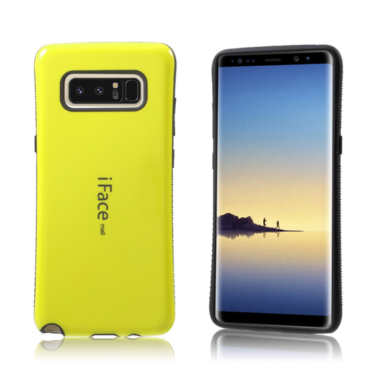 IFACE MALL Samsung Galaxy Note 8 uniikki suojakuori - Keltainen