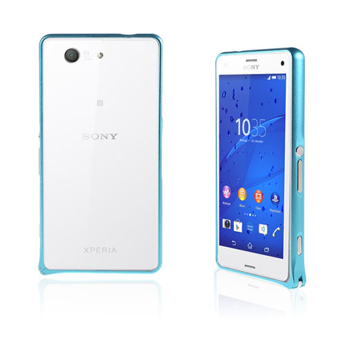 Remes Sony Xperia Z3 Compact Metalli Suojus - Vaalea Sininen