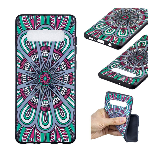 Samsung Galaxy S10 Plus printtikuosi suojakotelo - Symmetrinen