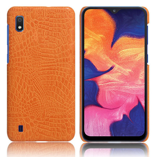 Croco Samsung Galaxy A10 kuoret - Oranssi