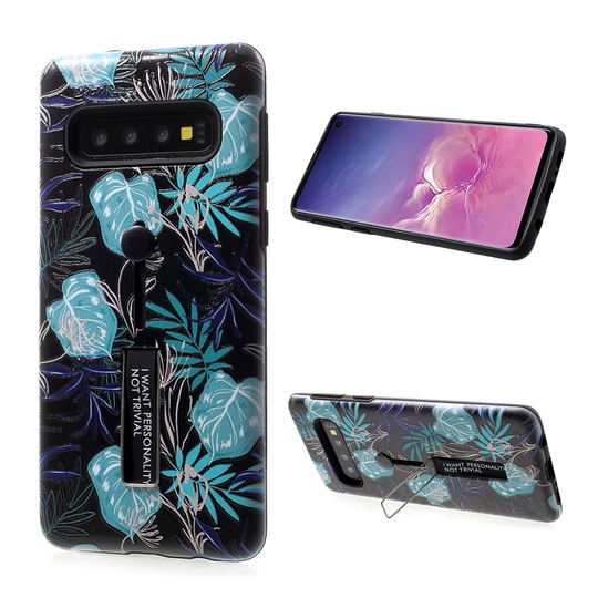 Samsung Galaxy S10 kohokuvioitu hybridi suojakotelo - Style P
