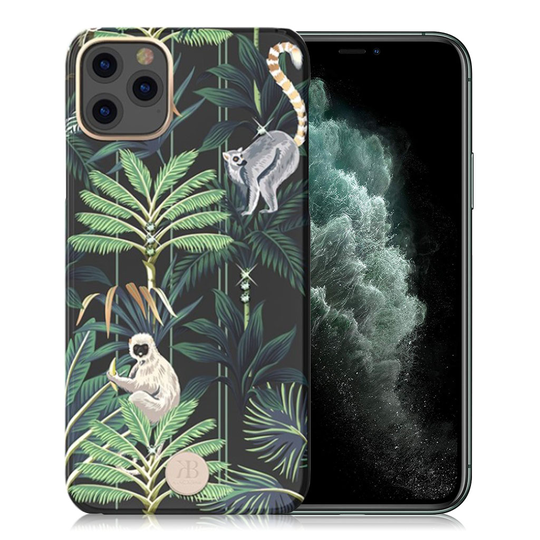 Kingxbar iPhone 11 Pro Max Blossom Swarovski Case - Gibbon