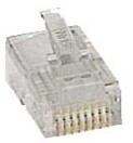 RJ45 Modulaariliitin Laitekaapelille, Cat5e, 20 Kpl
