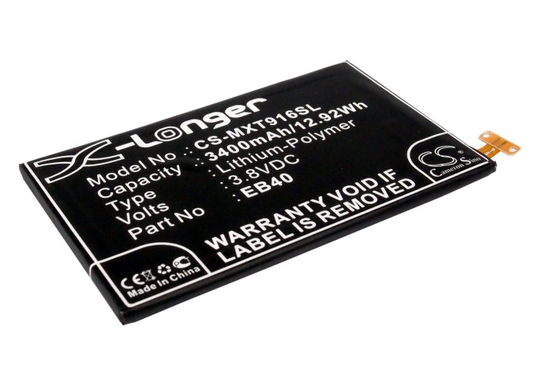 Cameron Sino tarvikeakku Motorola Droid Razr Maxx akku 3400 mAh