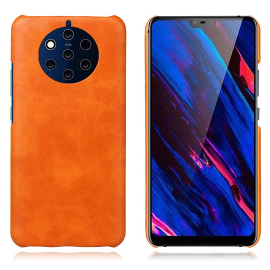 KSQ Crazy Horse Nokia 9 PureView hard case - Orange