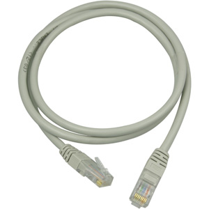 U/UTP Cat5e Laitekaapeli, 1m, 100MHz, Harmaa