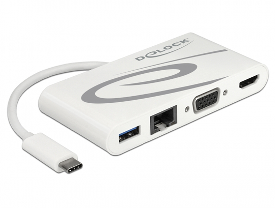 This Docking Station By Delock Can Be Connected To A Computer With A USB-C DP Alt Mode Or Thunderbol