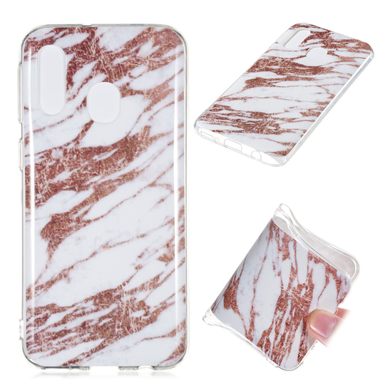 Samsung Galaxy A40 marble pattern case - Style V