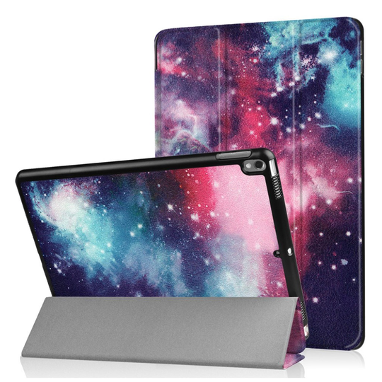 iPad Air (2019) tri-fold nahkainen suojakotelo - Universumi