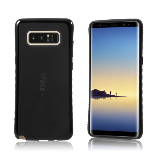 IFACE MALL Samsung Galaxy Note 8 uniikki suojakuori - Musta