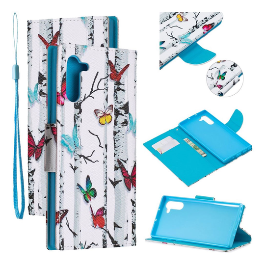 Wonderland Samsung Galaxy Note 10 flip kotelot - Eloisat Perhoset