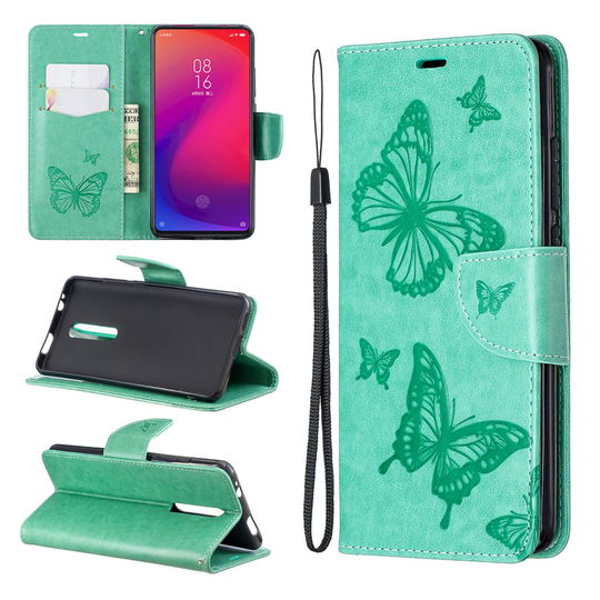 Butterfly Xiaomi Redmi K20 Pro kotelot - Vihreä