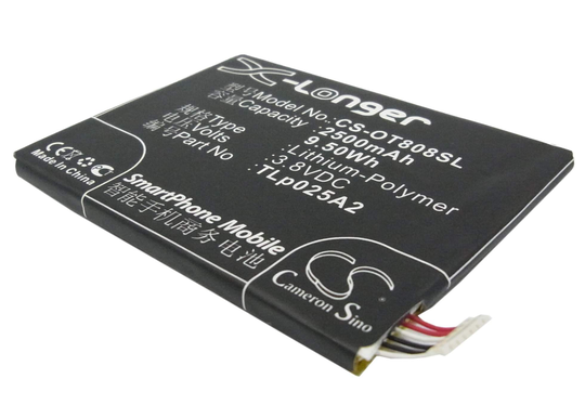 Alcatel 7046T 7048 7048A akku 2500mAh