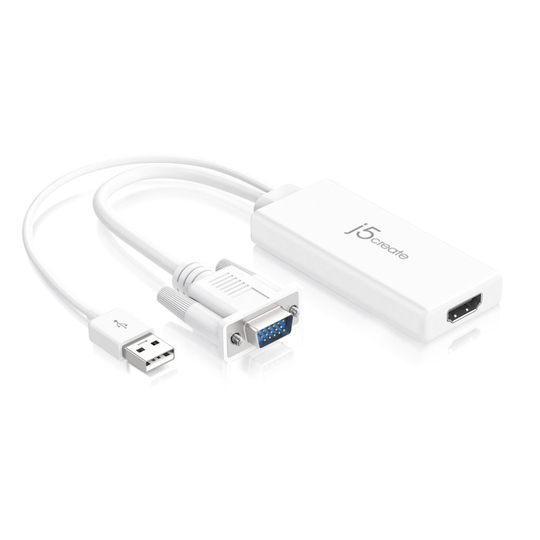 VGA To HDMI™ Video Audio Adapter