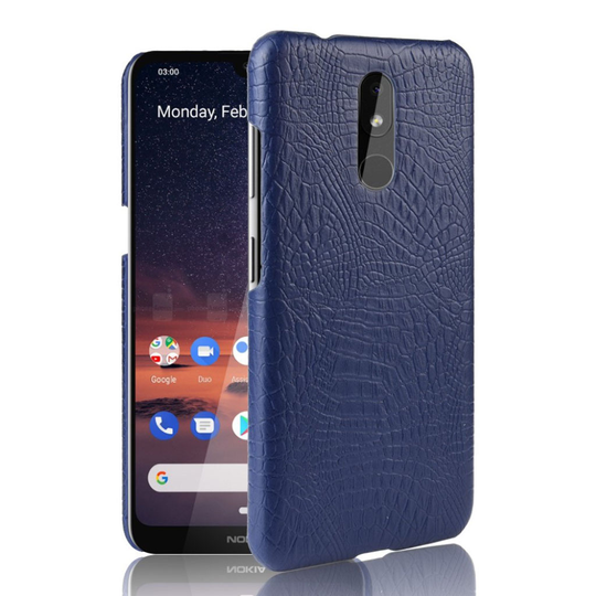 Croco Nokia 3.2 kuoret - Tummansininen