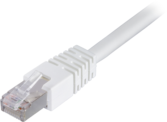 F/UTP Cat6 Laitekaapeli, 30m, 250MHz, Delta-sertifioitu, LSZH, Valkoinen.