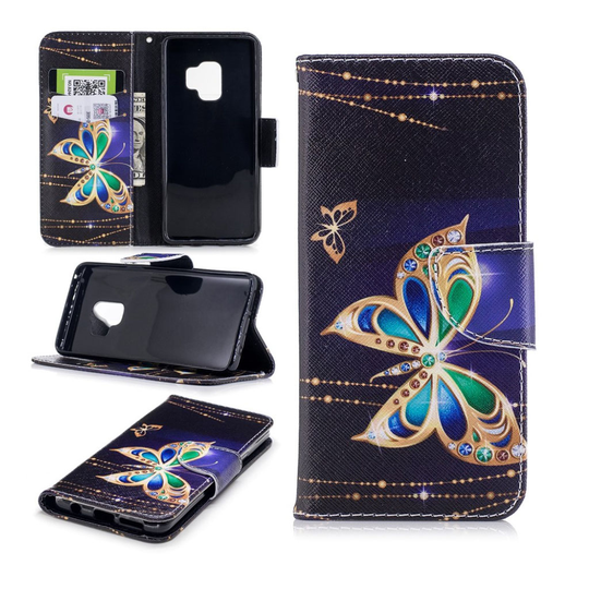 Samsung Galaxy S9 eleganttinen suojakotelo - Kaunis perhonen