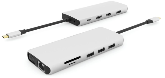 ESTUFF USB-C 12-in-1 Mobile Dock