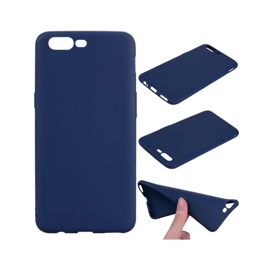 OnePlus 5 taipuisa suojakuori - Tummansininen